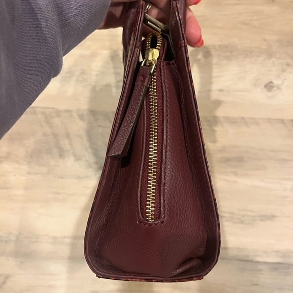 Radley London bag Deep Red Croc-Embossed - Picture 6 of 12